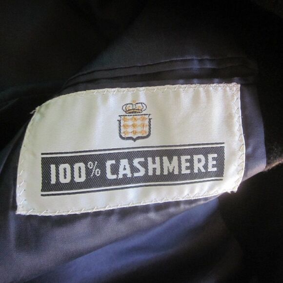 Vintage 1950’s  Cashmere Blazer Jacket Womens L Men’s S  See Measurements - Picture 2 of 10